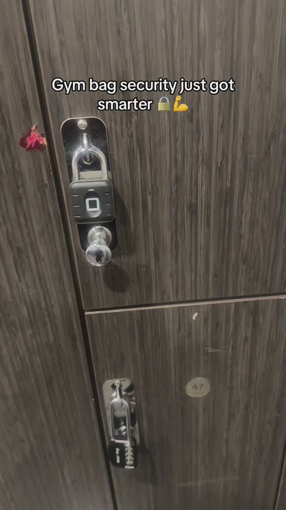 Smart Fingerprint Padlock – Keyless Biometric Lock, Waterproof & USB Rechargeable
