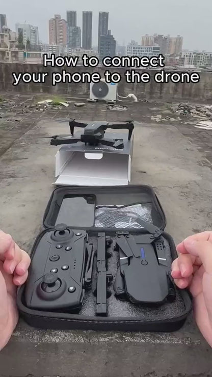 E88 Pro 4K Drone – Foldable FPV Quadcopter with HD Camera